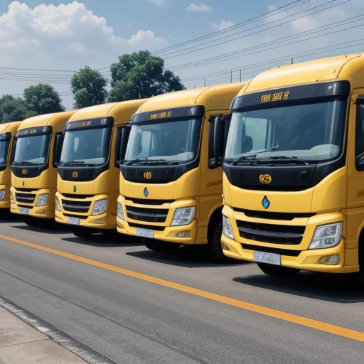 Xe Ben Chenglong 4 Chân 310HP đỗ tại bãi xe tải Hà Nội