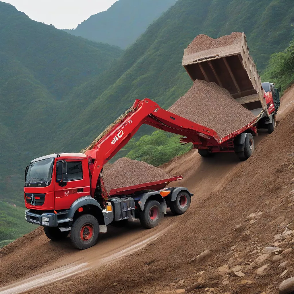 九龙TMT 4T95-KC6650D-N1自卸车: 道路之王