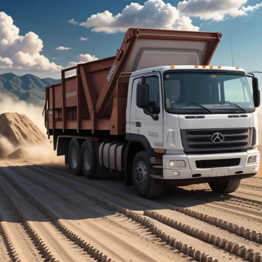 Hoa Mai 5T5 HD5550A Kipper im Einsatz