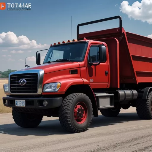 Red Hoa Mai HD4450A 4x4 dump truck - a symbol of success
