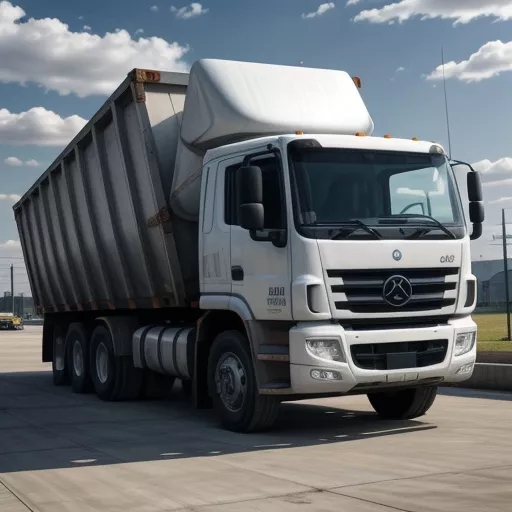 Howo 6.5-Ton Dump Truck with square body