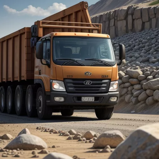 7-Ton Dump Trucks: The King of Construction Sites