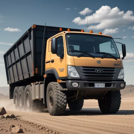 现代Mighty 75S自卸车底盘