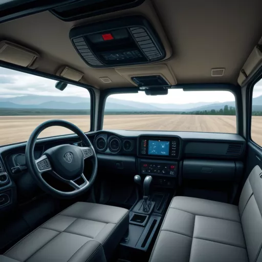 Xe Ben Teraco 2.1 Tấn - Tera 250 - Nội Thất