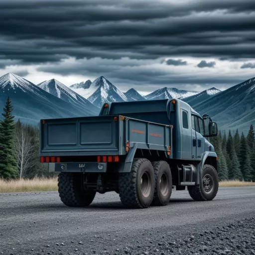 Blue TMT ZB3824D 2.35 Ton Dump Truck