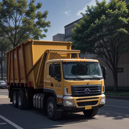 Yellow TMT 3.9 Ton ZB5040D Dump Truck