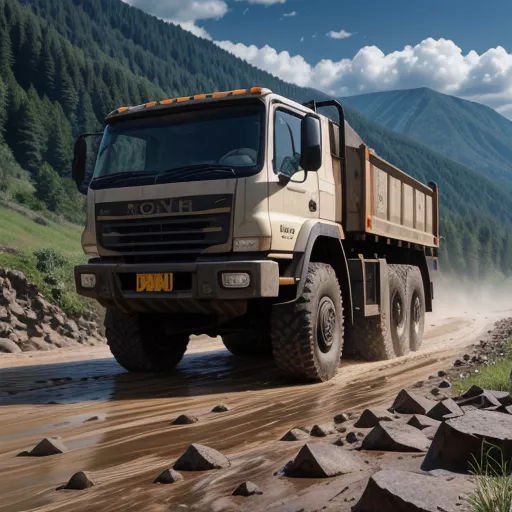 TMT KC10570D2 : Benne 6,5 tonnes tout-terrain