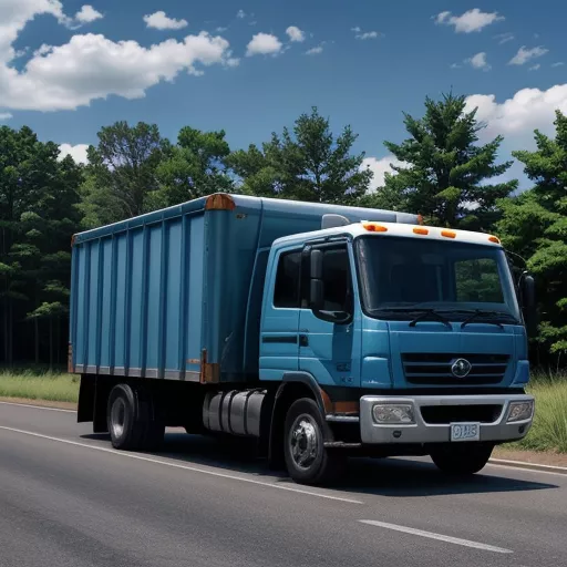 TMT Daisaki 3T45 - NH 345D dump truck in blue