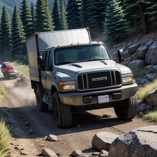 Conquer Any Terrain with the Trường Giang 8T2 DFM TD8,5YC4X4 Dump Truck