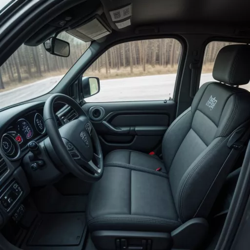 Interior of the Trường Giang 8T6 Dump Truck