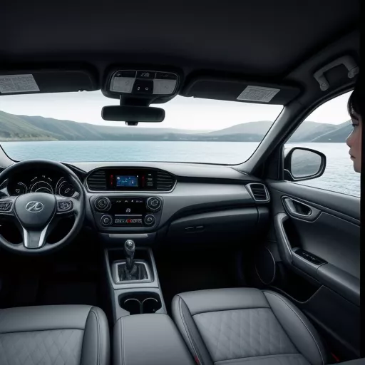 Interni dell'autocisterna per acqua Hyundai da 18 metri cubi