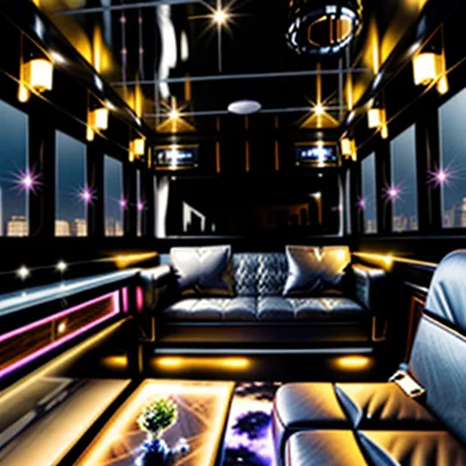 Luxury tour bus