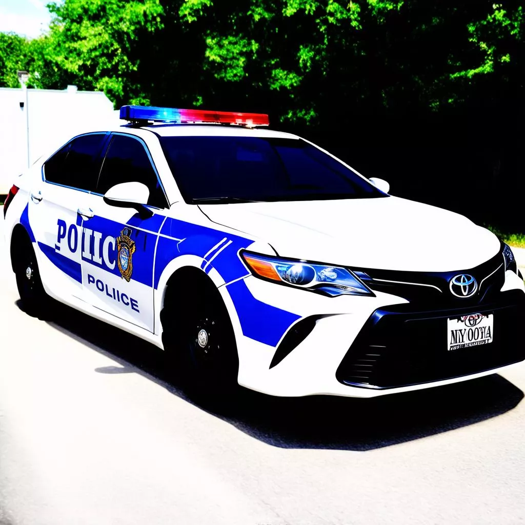 Black Police Cars: Mystery and Reality