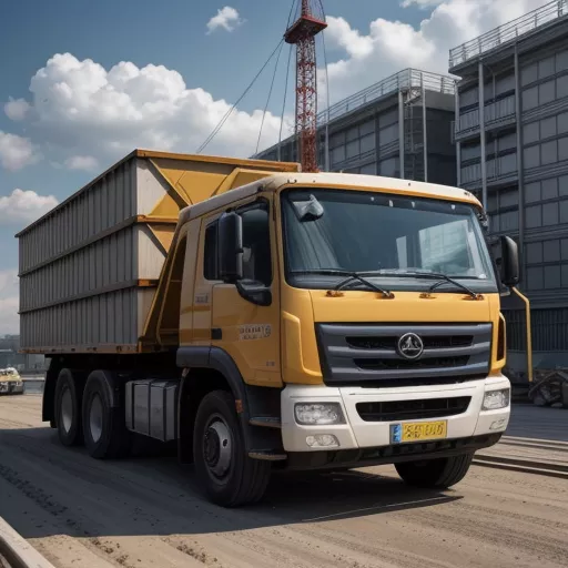 Dongfeng B190 7.5T Crane Truck with Unic URV345 Crane in operation