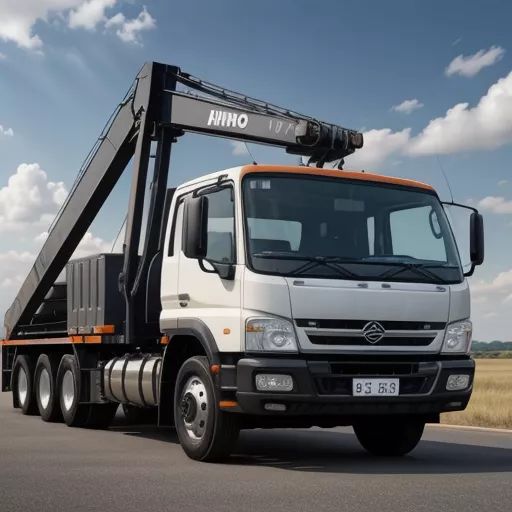 New Hino 5 ton crane truck