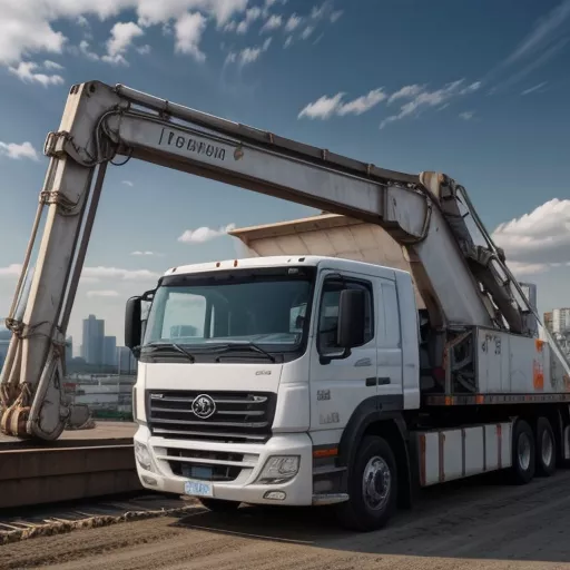 Thaco Auman C240C: Grua Potente e Eficiente