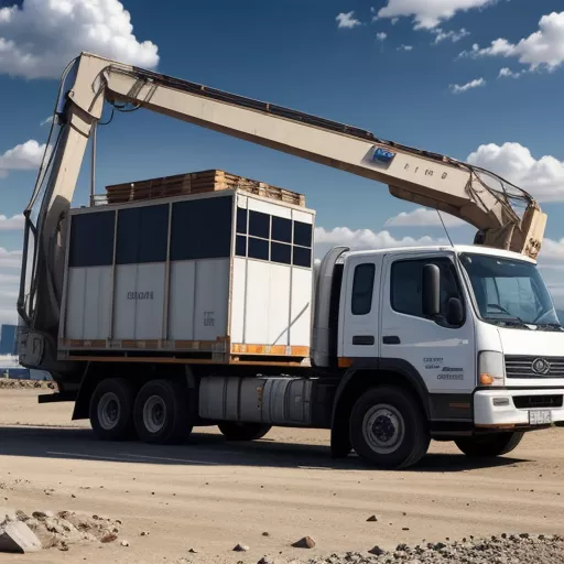 Thaco Auman C160 7T8 Crane Truck: Power & Versatility