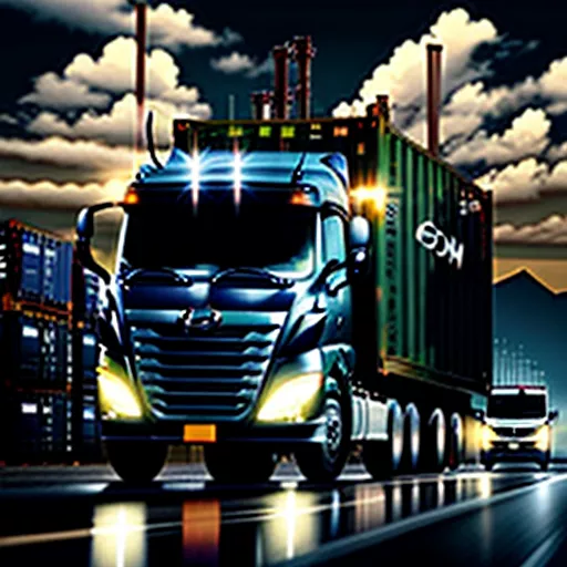 Hanoi Truck King: Conquer the Road with Container Trucks