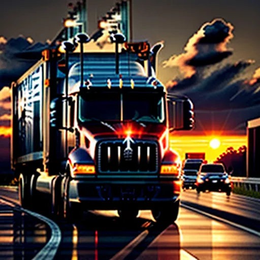 Xe container Mỹ - Uy lực và mạnh mẽ trên mọi cung đường