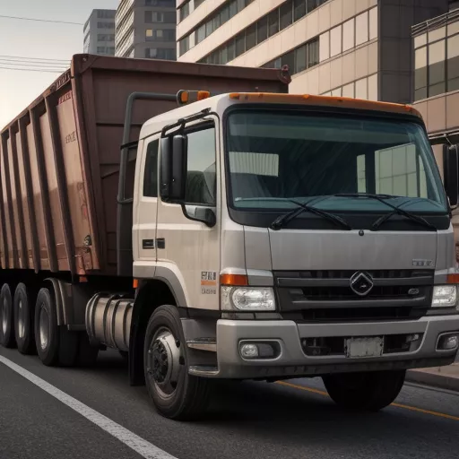 18 घन मीटर हिनो कचरा कंपैक्टर ट्रक: कुशल अपशिष्ट प्रबंधन