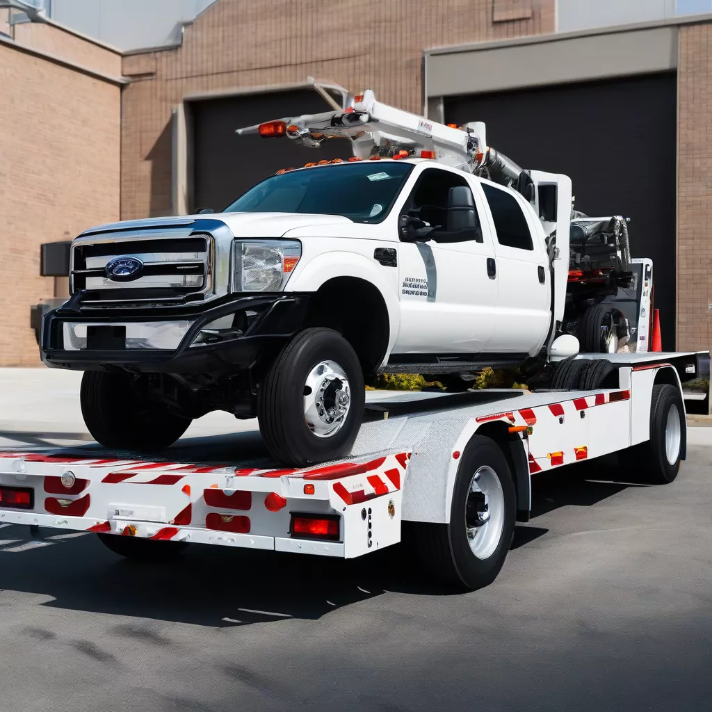 Modern Tow Truck
