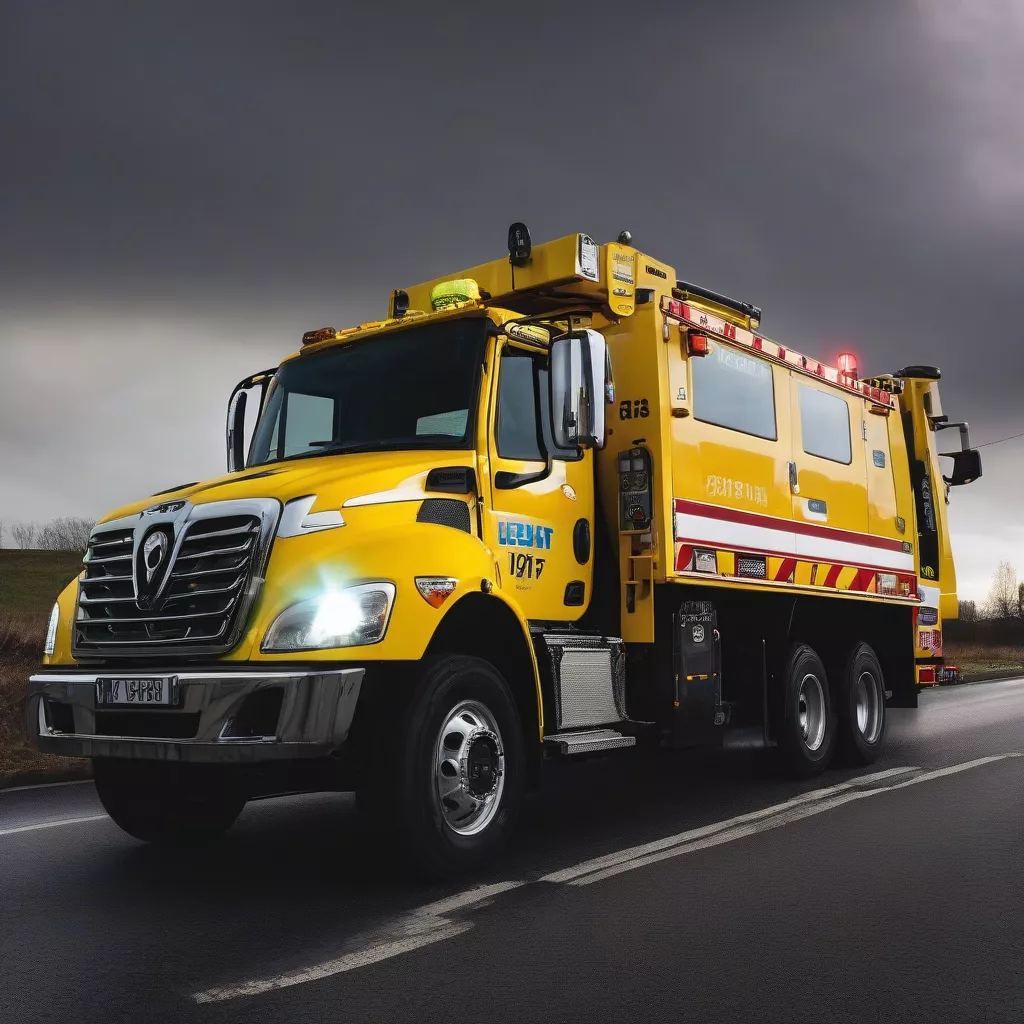 Dépanneuse VEAM VT300: Sécurité et Fiabilité sur les Routes