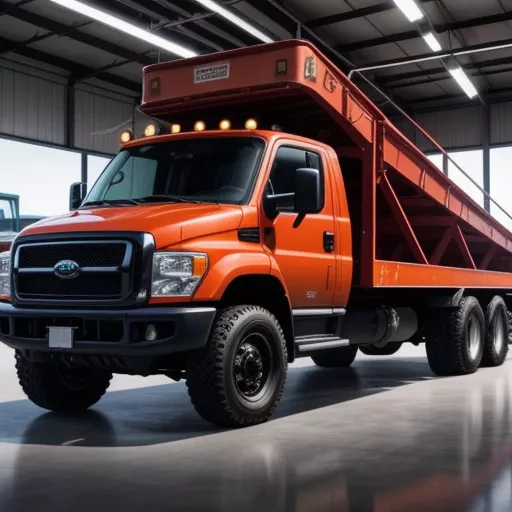 Veam VT651 道路救援车在展厅展出