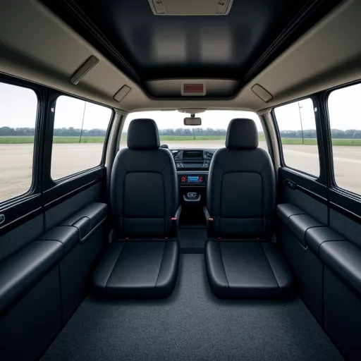 Nội thất xe Dasu chở khách