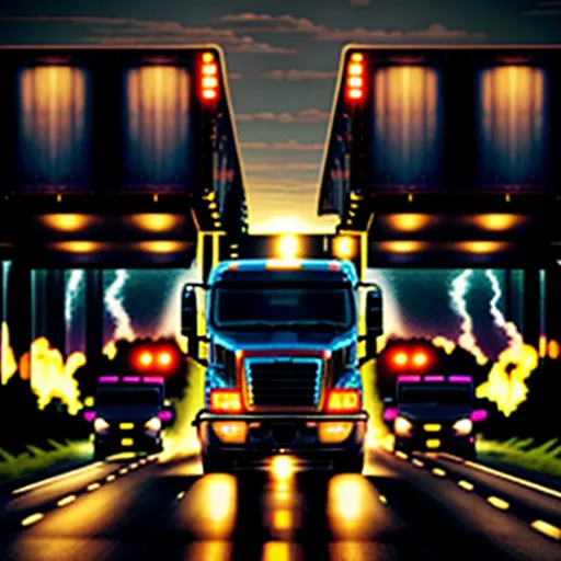 Camions à Cabine Avancée : Les Travailleurs de l'Ombre du Transport Routier