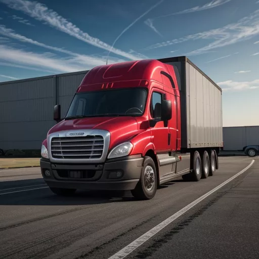 Freightliner Cascadia 2010 parcheggiato