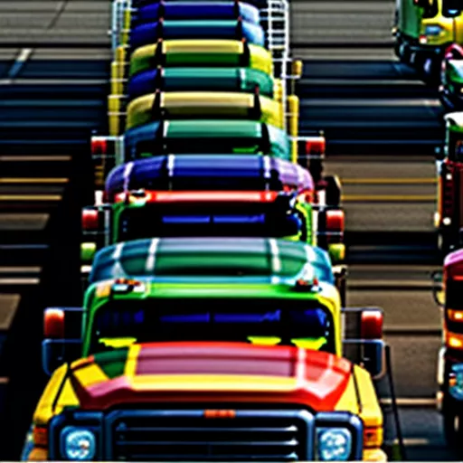 風水に合った色のFawトラクター