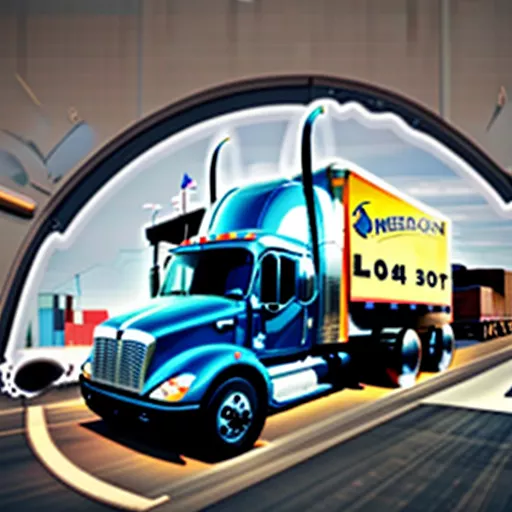 कंटेनर ट्रक में कितने पहिये होते हैं?