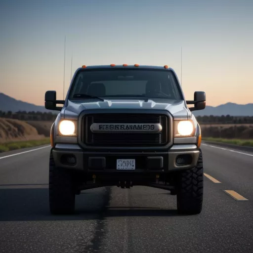 Maxxforce American truck with a modern design