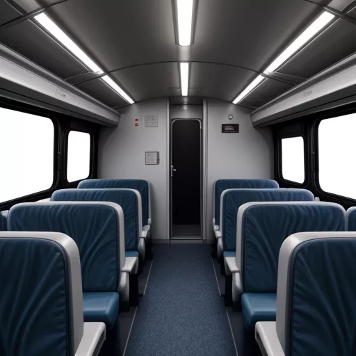 Tracomeco 卧铺客车，不同高度的行李舱