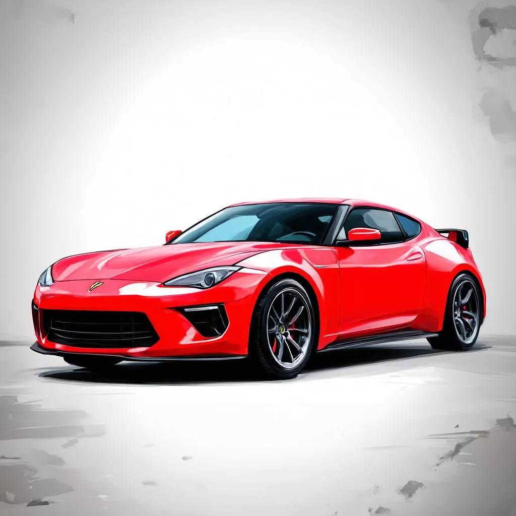 Tranh Ô Tô Đẹp: Biểu Tượng May Mắn Cho Ngôi Nhà Của Bạn