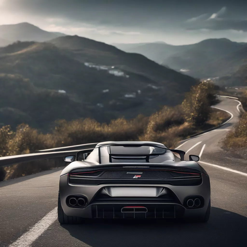 Xe hơi với pô Akrapovic