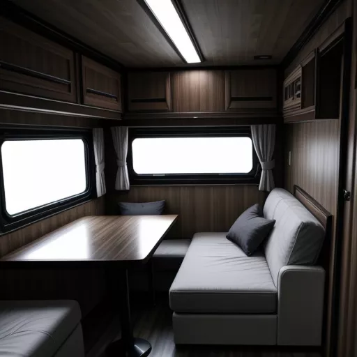 Modern sleeper bus exterior