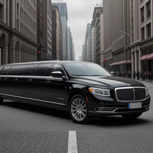 Van limousine moderna