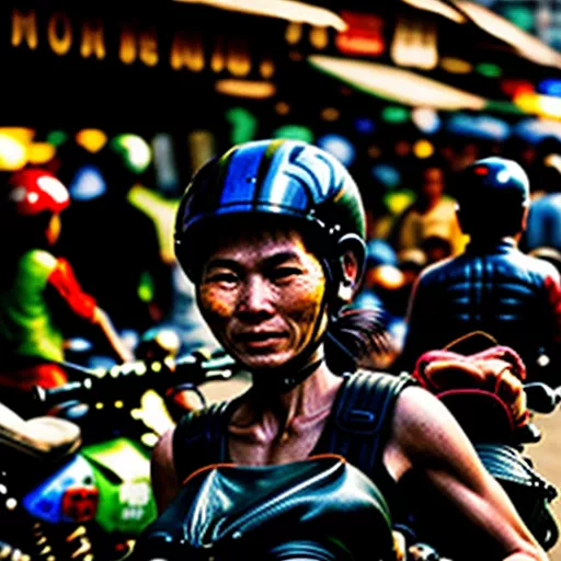 As Incredíveis Motos de Carga do Mercado Gò Tà Mâu