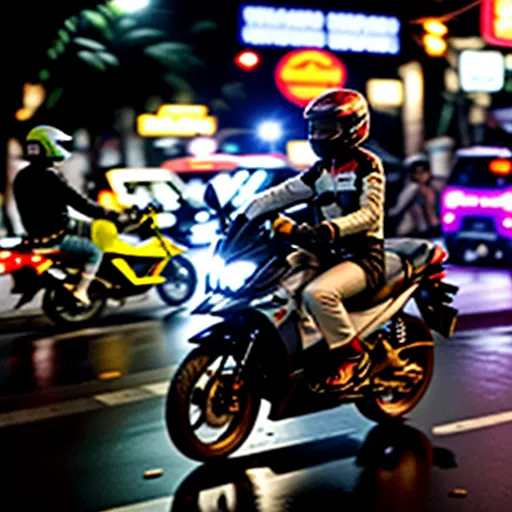 Xe máy đi ngược chiều