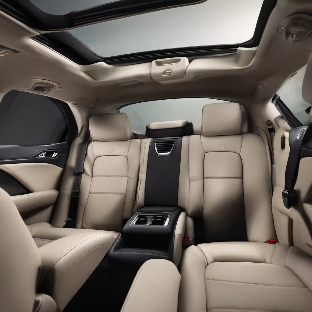 Nội thất sang trọng, rộng rãi của xe ô tô 7 chỗ Mazda CX-9