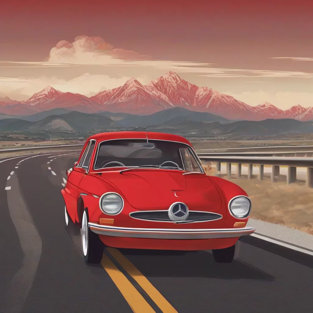 Car Driving on the Road