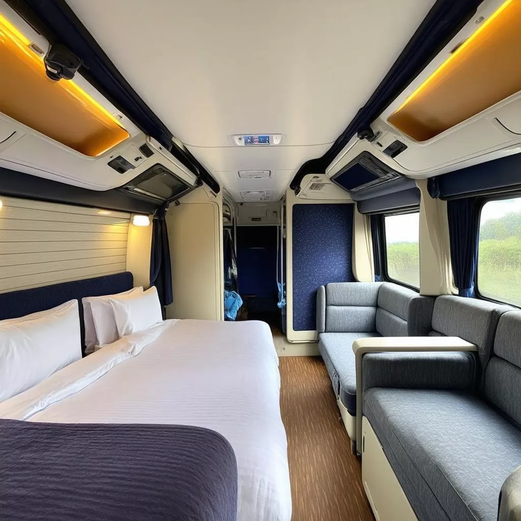 Viaggio comodo in autobus letto per Quang Binh