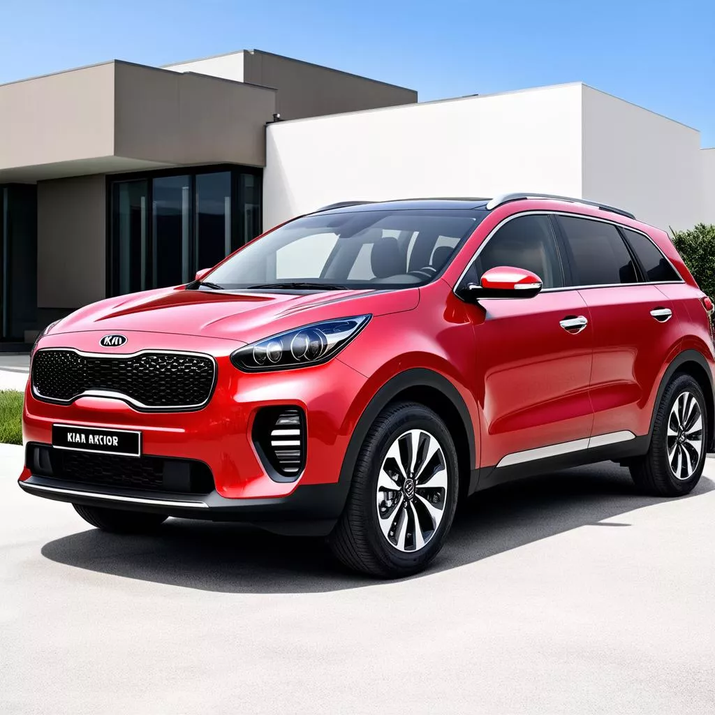 Modern Kia Car
