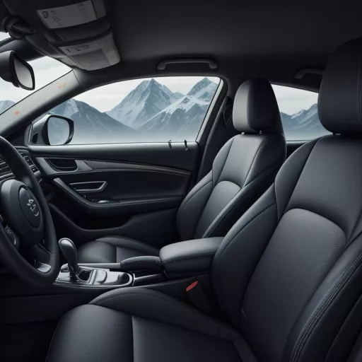 Nội thất sang trọng của xe ô tô Nissan