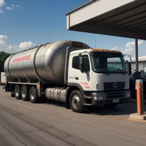Fuel Tanker Truck