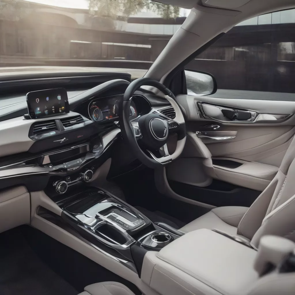 말레이시아 자동차 내부