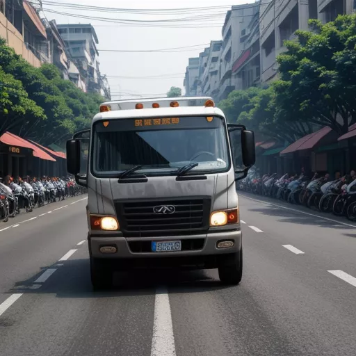 हा नोई में १५ टन ट्रक