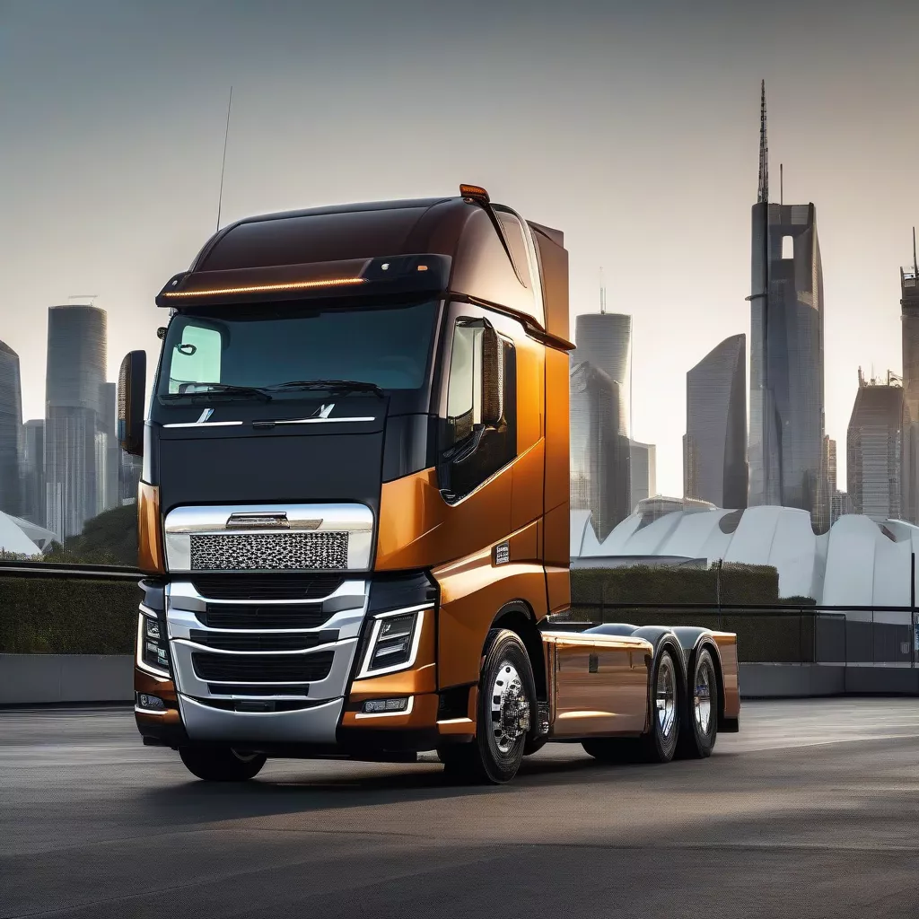 आधुनिक ५० टन ट्रक