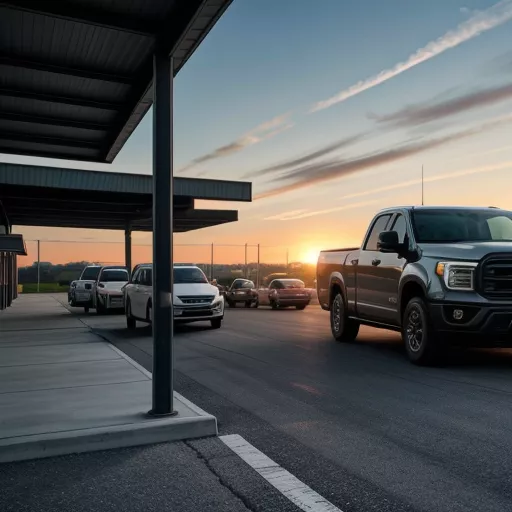 LKW 60A vor einem Händler